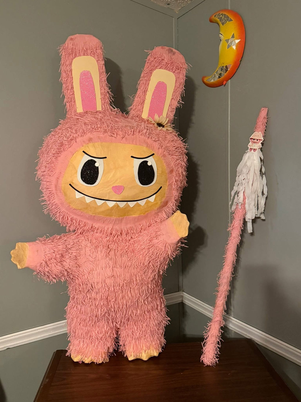 Piñata Artesanal Labubu Grande 🧸 – Sobre Pedido
