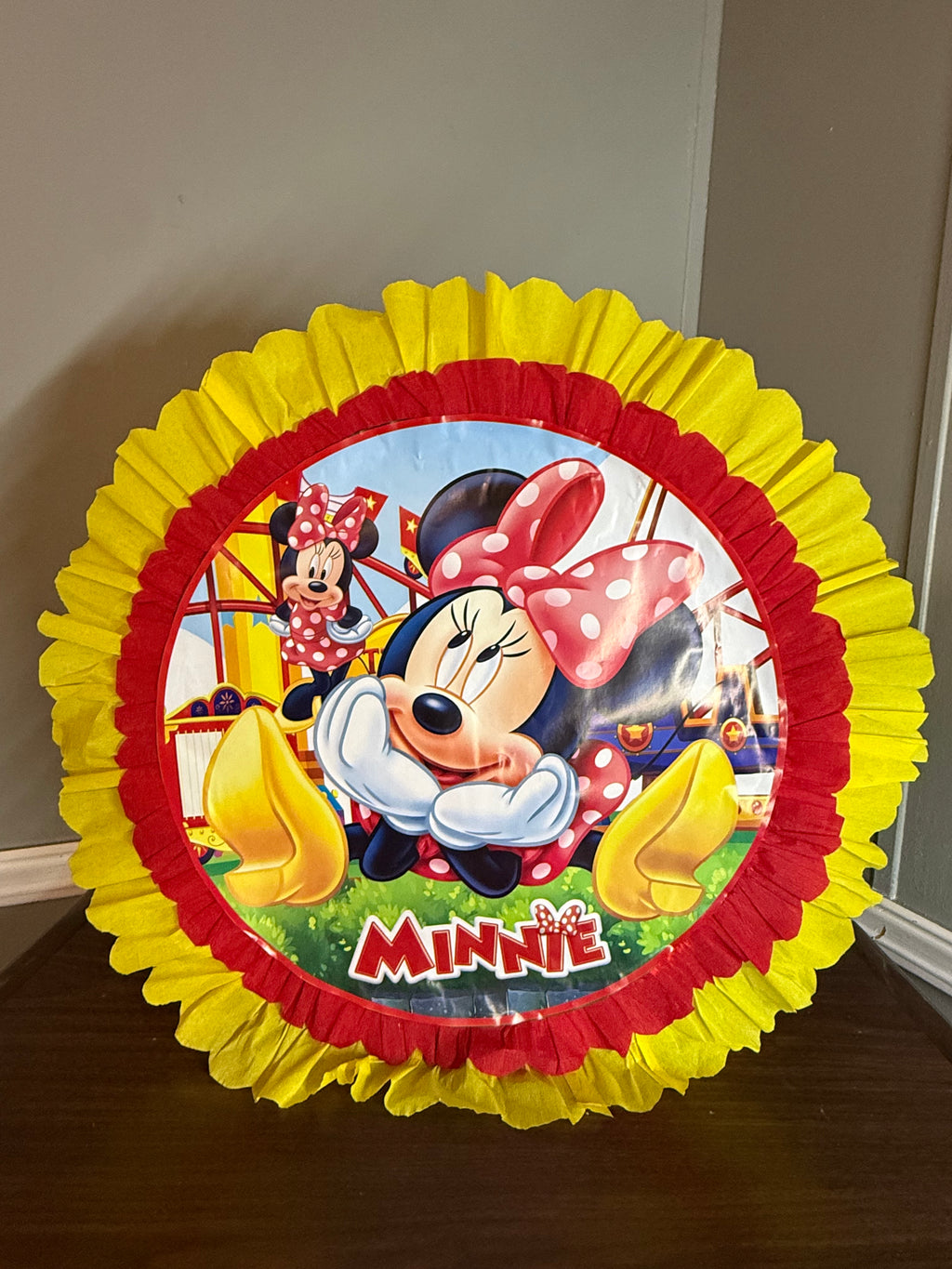 Piñata Redonda de Tambor Chica – Lista para Llevar