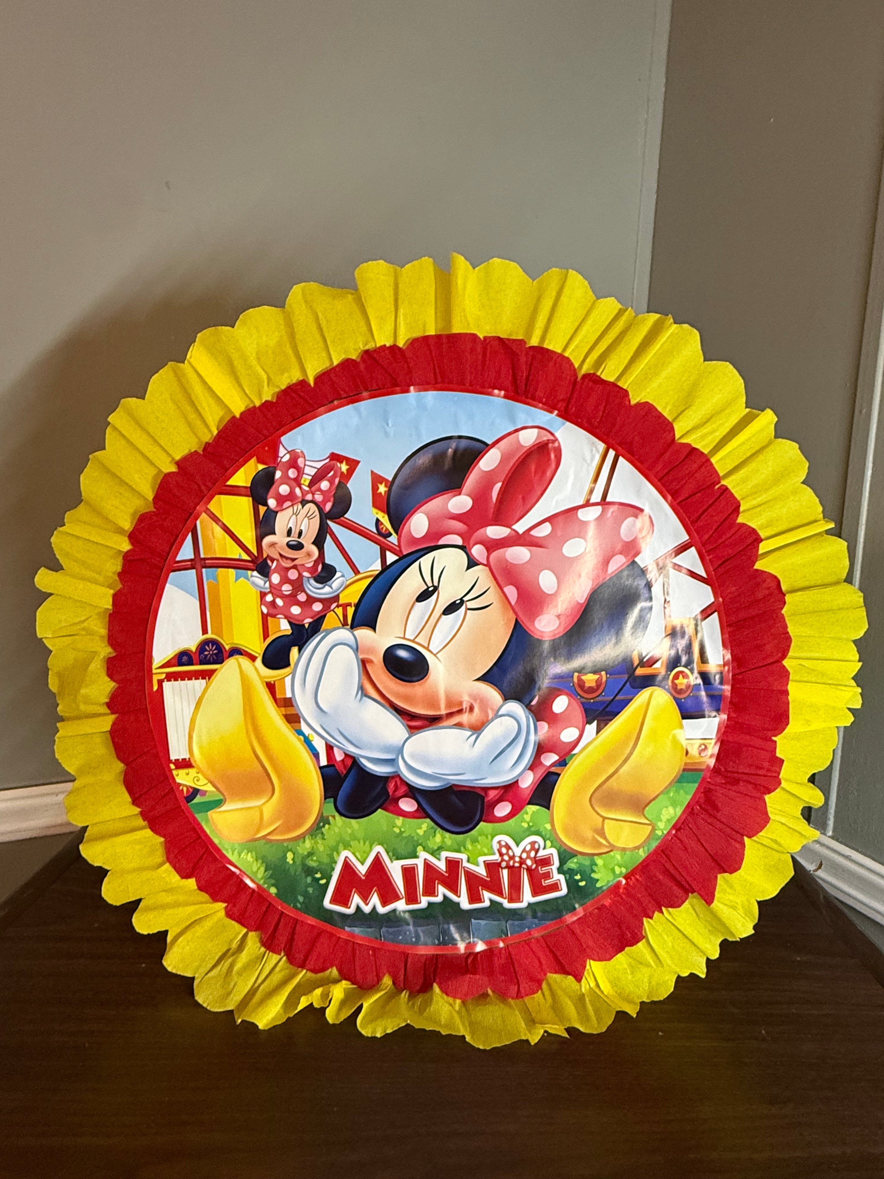 Piñata Redonda de Tambor Chica – Lista para Llevar