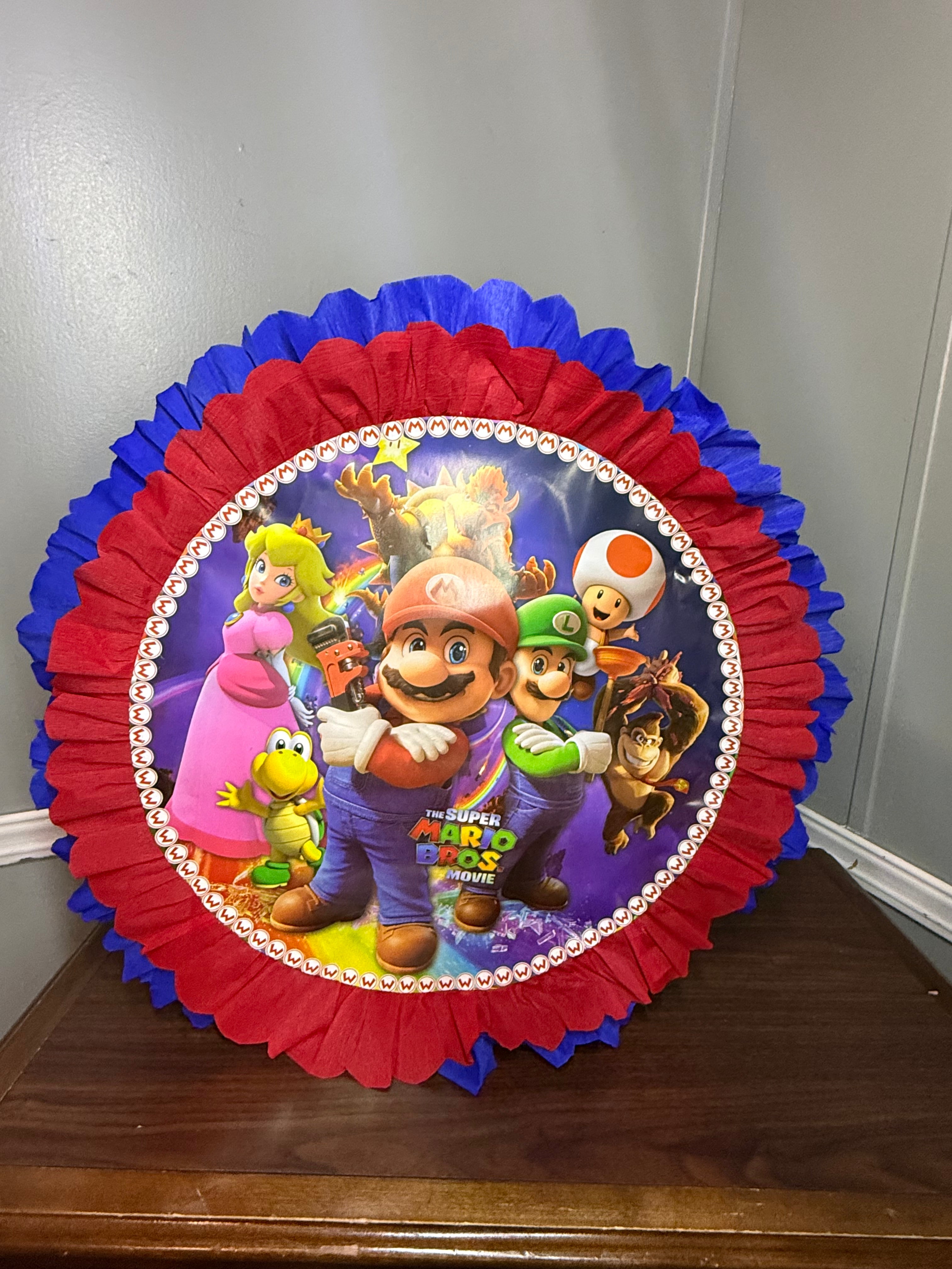 Piñata Redonda de Tambor Chica – Lista para Llevar
