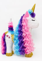 Piñata Unicornio Encantado 3D – Tamaño Mediano