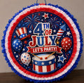 Piñata Redonda Festiva – 4 de Julio