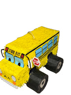 Piñata Monster Truck School Bus 3D 🚌🔥